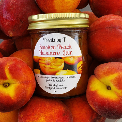 Smoked Peach Habanero Jam