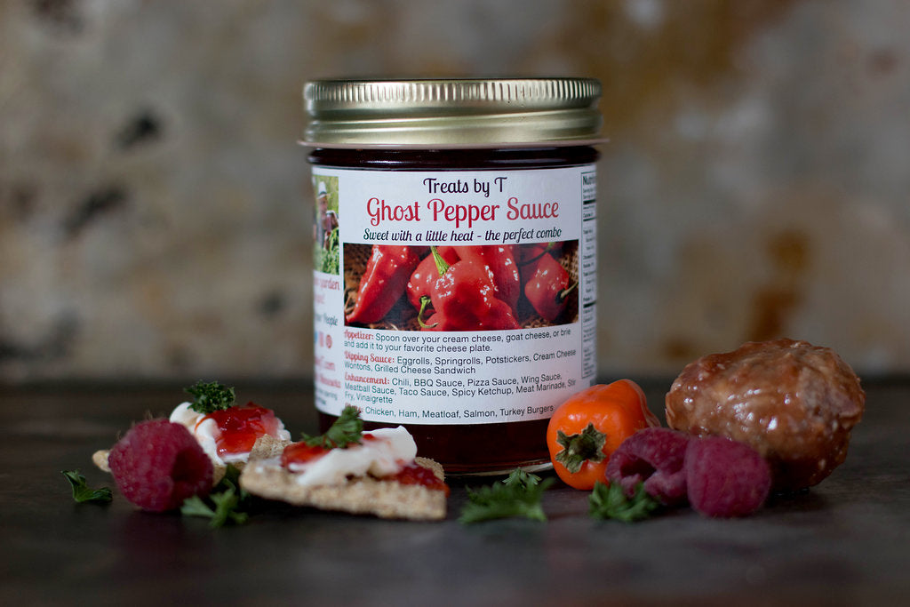 Ghost Pepper Sauce – Treats by T ~the pepper people